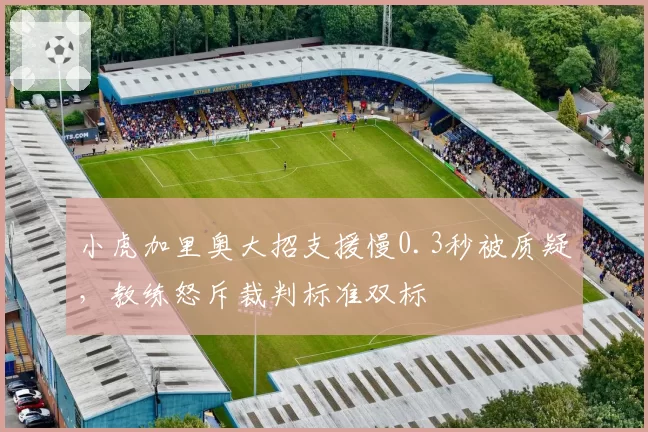小虎加里奥大招支援慢0.3秒被质疑,教练怒斥裁判标准双标